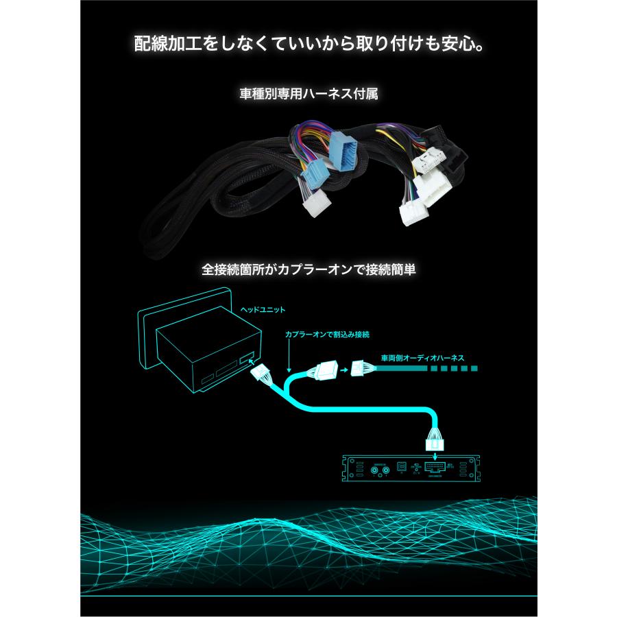 CYBER STORK サイバーストーク DSPアンプ トヨタ ダイハツ 純正ナビ
