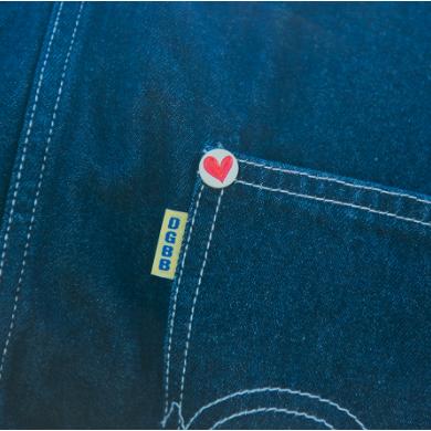 DGBB 720 ツナギ TSUNAGI DENIM オーバーオール 10ozの高品質デニム