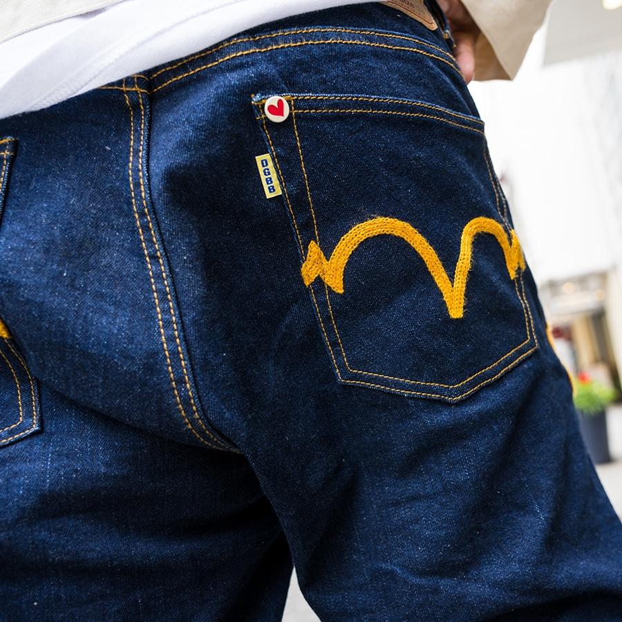 DGBB 201 STRETCH DENIM フロント刺繍あり デニム ジーパン ジーンズ