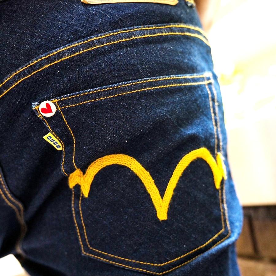 DGBB 201 STRETCH DENIM フロント刺繍あり デニム ジーパン ジーンズ