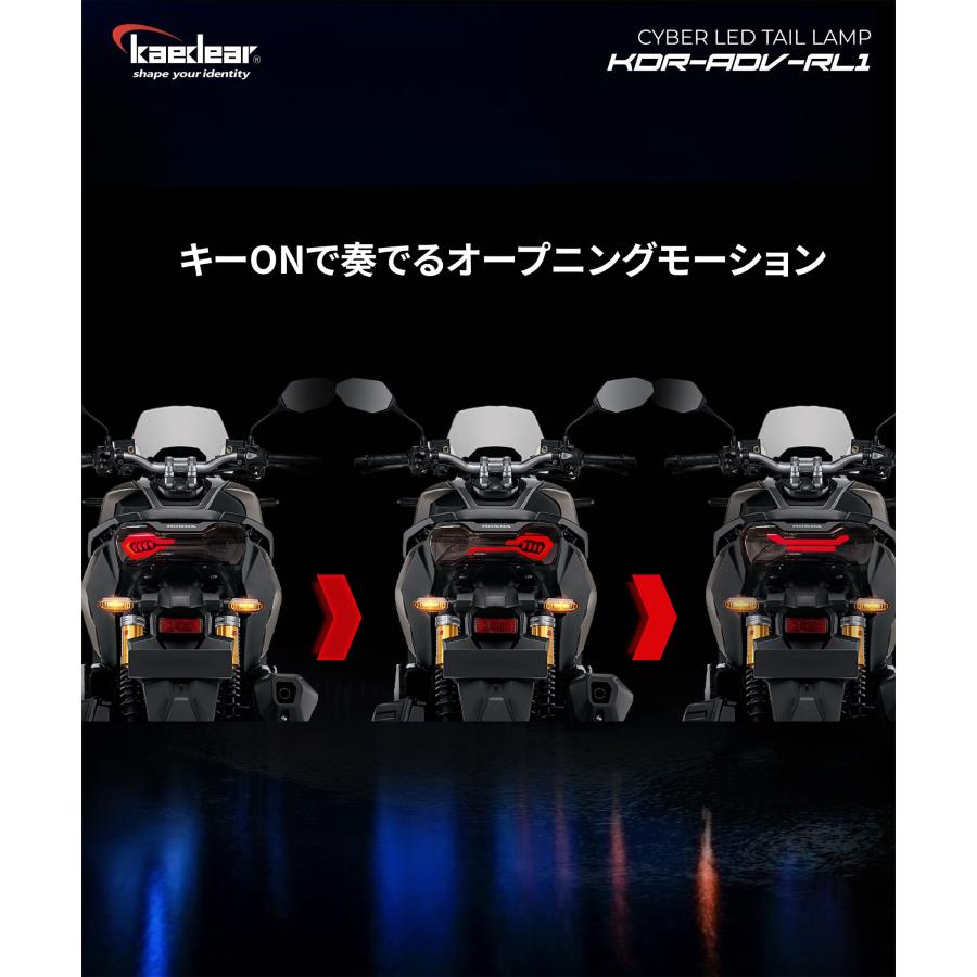 Kaedear（カエディア） CyberLED(サイバーLED) ADV150 ADV160 Honda