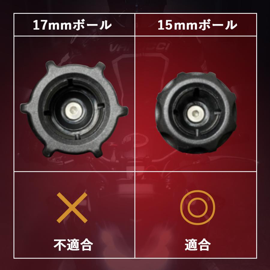 Kaedear カエディア スマホホルダー レギュラーマウント アルミ製 バーマウント KDRマウント KDR-R0|kaedear|02
