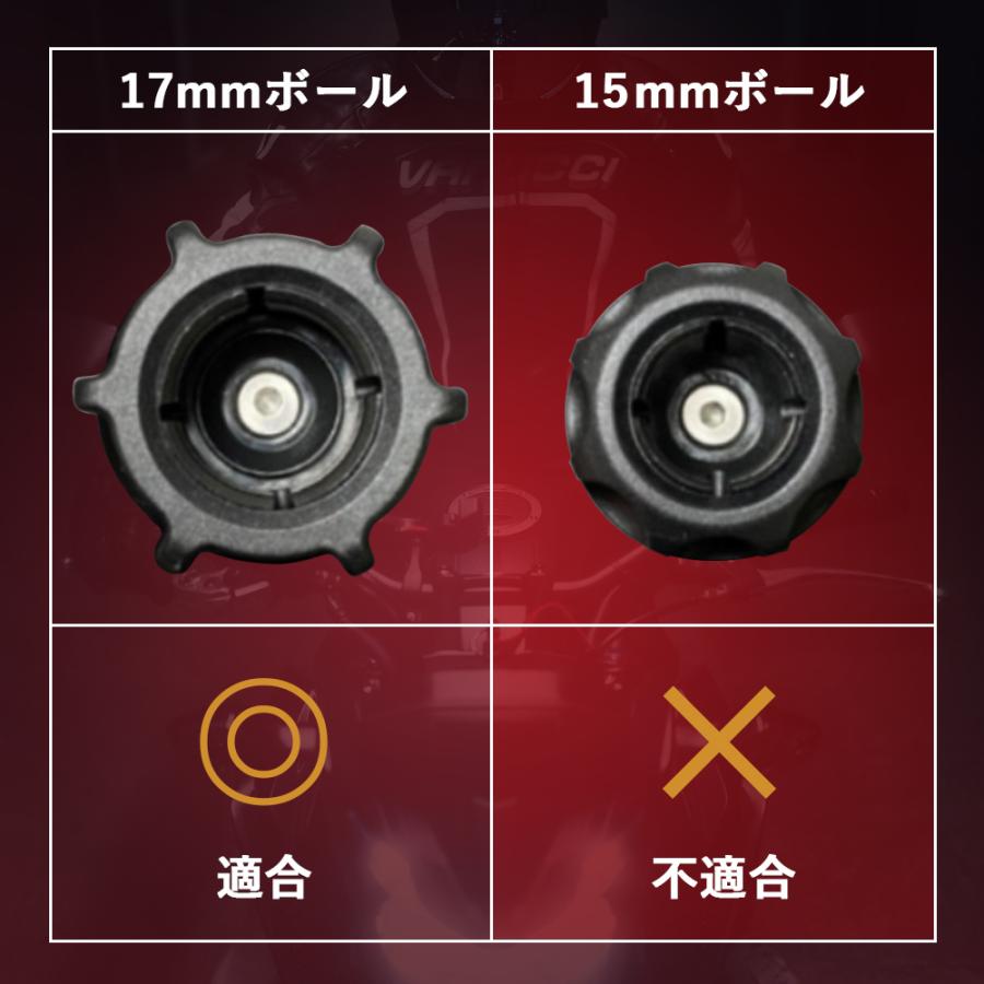 Kaedear カエディア スマホホルダー レギュラーマウント アルミ製 バーマウント KDRマウント KDR-R0|kaedear|03