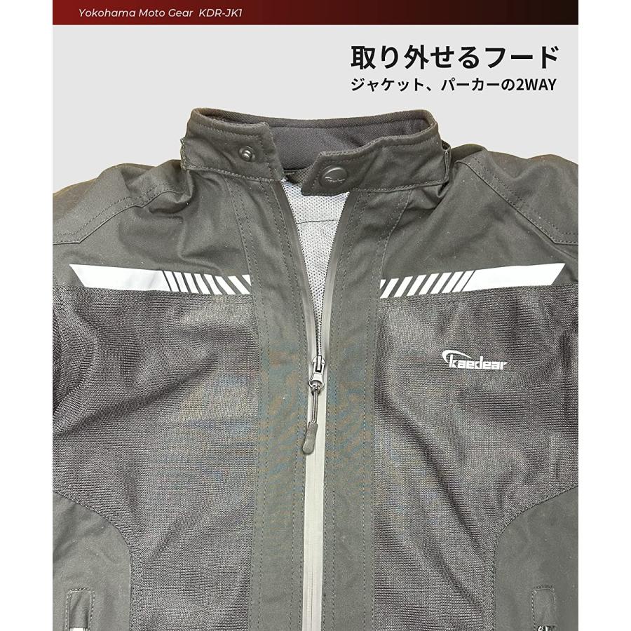Kaedear（カエディア） バイク ジャケット プロテクター メッシュ