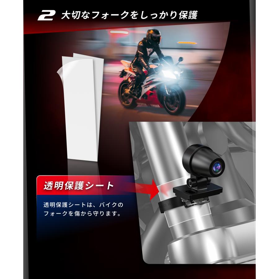 Kaedear（カエディア） バイク ドラレコ ステー カメラステー フォーク