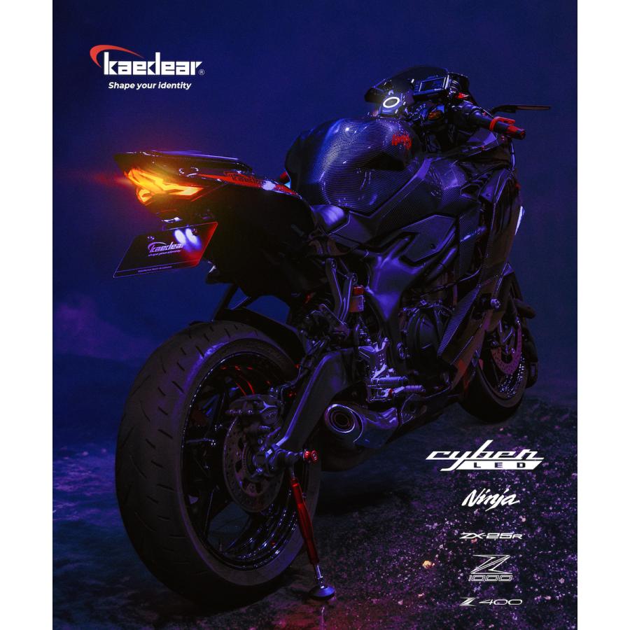 CyberLED(サイバーLED) テールランプ カスタム フル LED テール テールライト kawasaki ninja ZX25R｜kaedear｜07