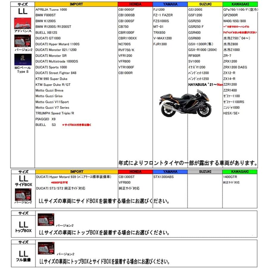 レイト商会 匠 バイクカバー バージョン2 ULTIMATE BIKE COVER LL