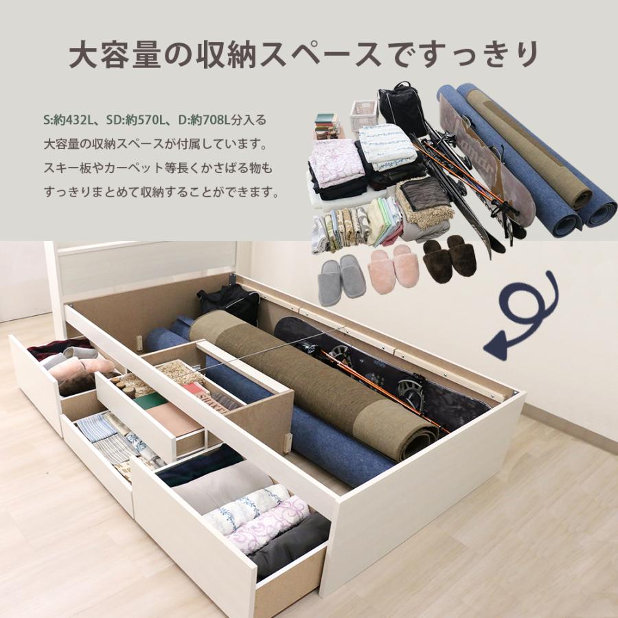 チェストベッド 新ボンネルコイル付 送料無料(込)一部地域除く 品番
