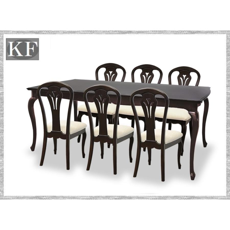 日本最大級 ダイニングセット 6人掛け Kfシリーズ 品番 テーブル幅180cm 手造り猫足高級食卓セット フェミニンスタイル ガーリー ロマンティック エレガンススタイル 限定価格セール Teslaimagem Com Br