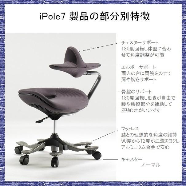チェアー 牛革 ipole7 送料無料一部地区除く 品番701147 アイポール 
