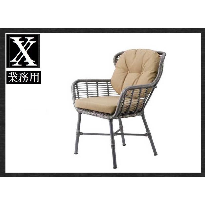 椅子 品番808187 オープンカフェチェアー 既製品 野外椅子 籐 ラタン ダイニングチェアー ダイニング椅子 業務用 店舗 ホテル レストラン テラス 庭 ベランダ