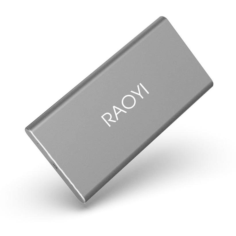 【オンライン限定商品】 最大87%OFFクーポン RAOYI 外付けSSD 120GB USB3.1 Gen2 ポータブル SSD 転送速度最大450MB 秒PS4動作確認済 超薄型 超高速Type- posecontrecd.com posecontrecd.com