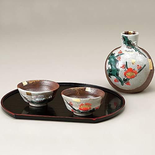 Rakuten 九谷焼 晩酌セット 紅白梅 お盆付 酒器 徳利 ぐい呑み 和食器 日本製 日本酒に合う器 安心の定価販売 Www Gettoknowmontco Com