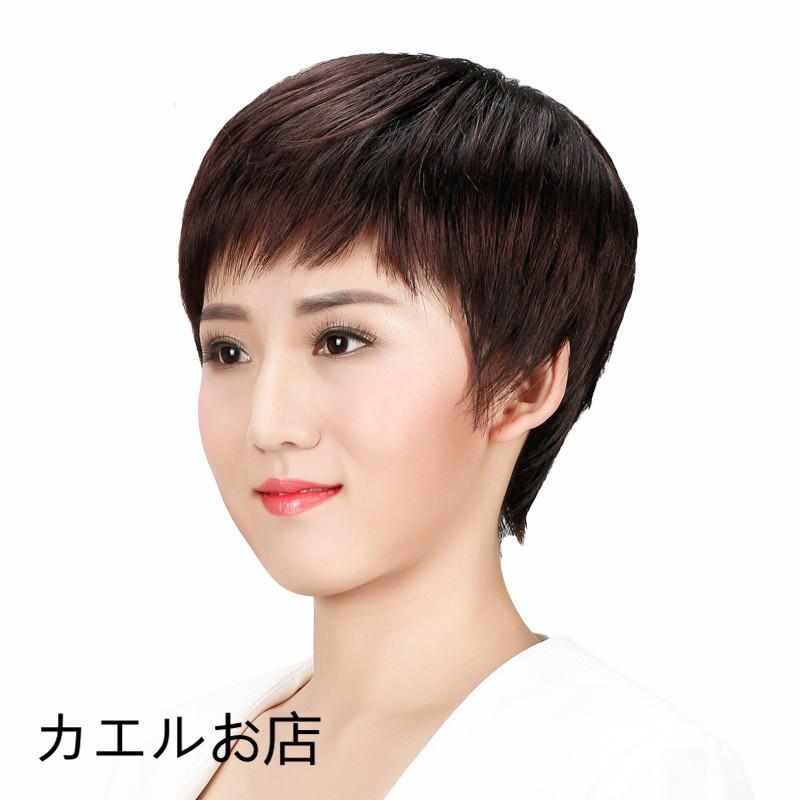 新しいコレクション プレゼント 中長い髪 人毛ウィッグ 100 人毛 女性 かつら ママ 軽い 通気性いい 若く見える 自然 オシャレ 送料込 Turningheadskennel Com