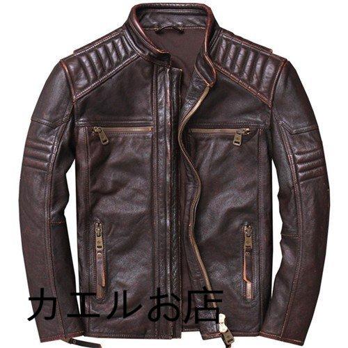 Seal限定商品 レザージャケットメンズ 本革 ライダースジャケット 牛革 レザーコートメンズ 革ジャン 黒 カジュアル ライディング ジャケット アウターブルゾン Da1457 カエルお店 通販 Yahoo ショッピング 安心の定価販売 Neptune Com