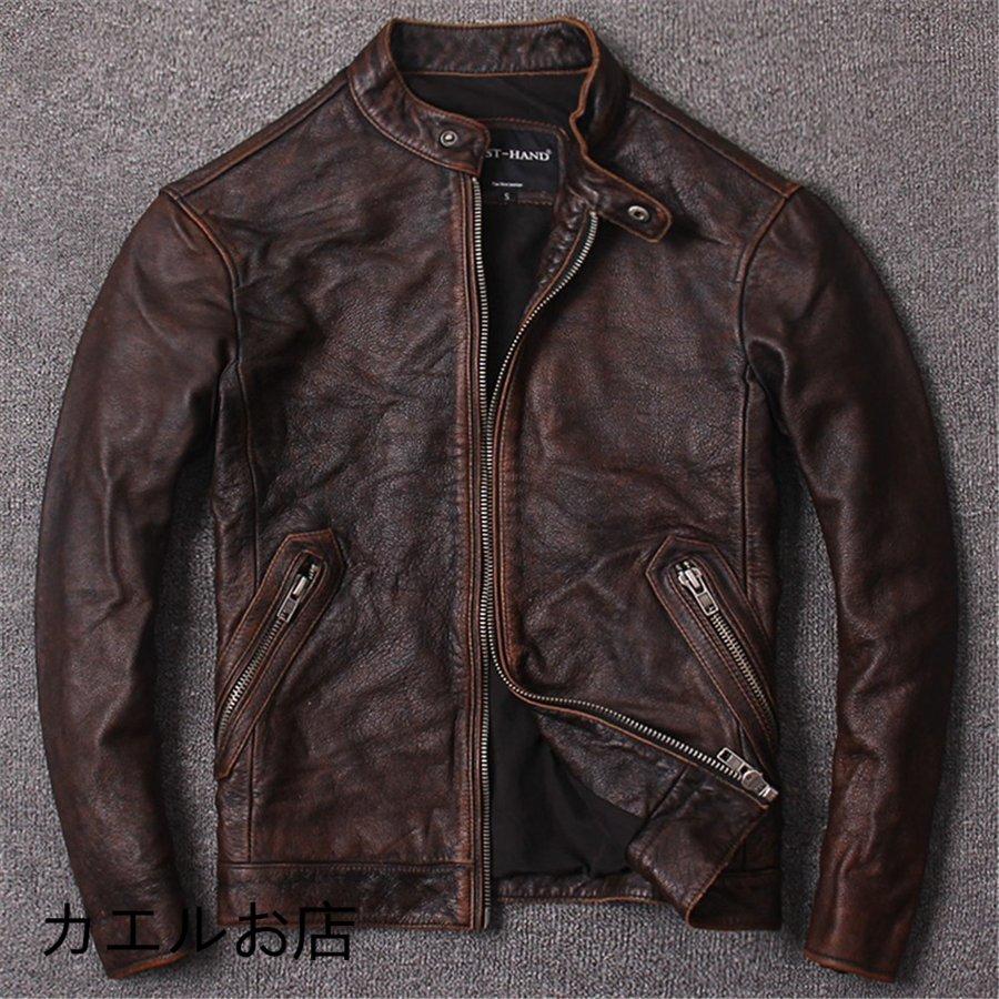 工場直送 レザージャケットメンズ本革 牛革ライダース ジャケット メンズ 黒アウター M 3lフライトミリタリー レザーコート革ジャン Ma 1 Gジャン アウター 最も優遇 Blog Lonolife Com