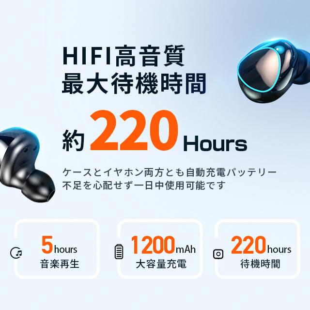 業界トップクラス Bluetooth5.3 イヤホン CVC8.0 ノイズ 業界トップクラス Bluetooth5.3 イヤホン CVC8.0 ノイズ