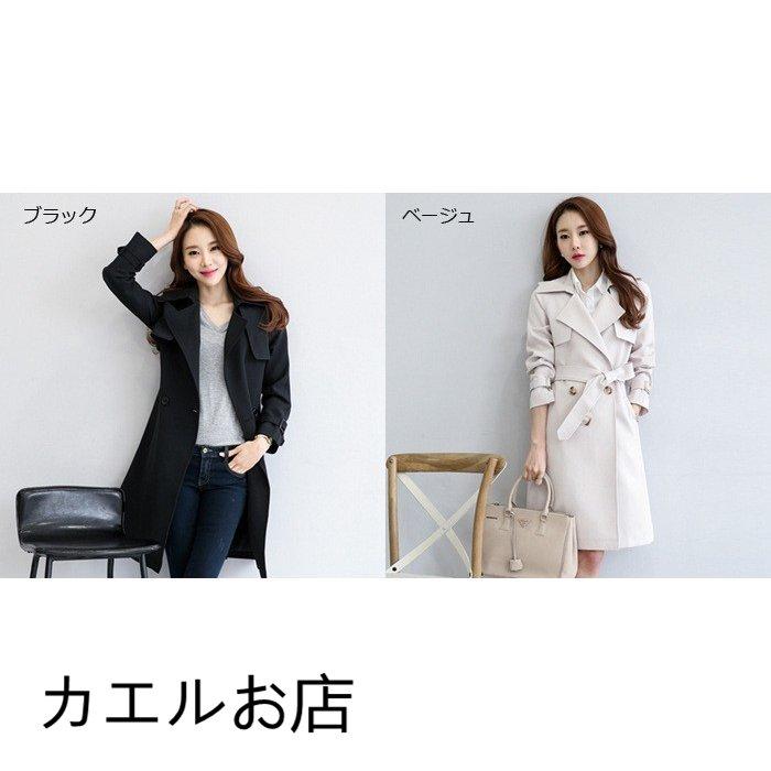 大人も着やすいシンプルファッション レディースコート ミディアム ロング丈 ライトアウター 春 トレンチコート レディース スプリングコート ライトアウター 春 トレンチコート レディース スプリングコート フォーマル 18春秋新作 春アウター コート アウター