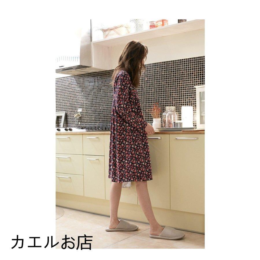人気が高い ルームウェア ワンピース レディース 春夏 長袖ルームウェア 花柄 ワンピース 姫 ネグリジェ ルームウェア パジャマ ローブ 部屋着 可愛い ネグリジェ コンビニ受取対応商品 Turningheadskennel Com