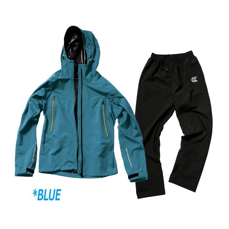 レインウェア レインコート レディース メンズ 上下 「Makku(マック)」蓄光＆反射アークライトストレッチレインスーツ上下組 AS-300 バイク 通学 通勤 防水 透湿 撥水 アウトドア 軽量 作業用 カッパ レインウェア レインコート レディース メンズ 上下 「Makku」蓄光