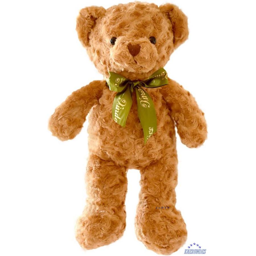 ぬいぐるみ くま クマ 熊 テディベア 抱き枕 30cm クッション 特大 ブラウン かわいい オシャレ お祝い 熊縫い包み クリスマス｜kaerundesu｜06