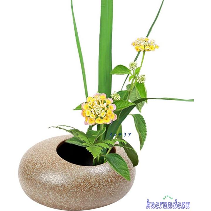 花器 華道 生け花用 水盤 花瓶 陶器 挿花 フラワーベース 花器 華道 生け花用 水盤 花瓶 陶器 挿花 フラワーベース