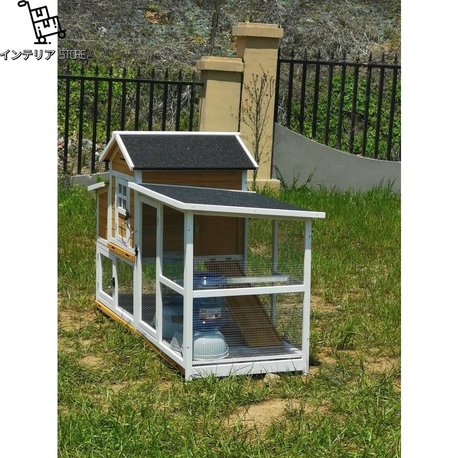 【公式】 ウサギ 屋外飼育 丈夫 ペットケージ 特大別荘 高品質超大型犬ハウス 飼育ケージ 犬 猫 鶏 鴨 猫用 透明なドア 室内外兼用 取り付けやすい 防腐材 【JSB8863205069】(31460円)