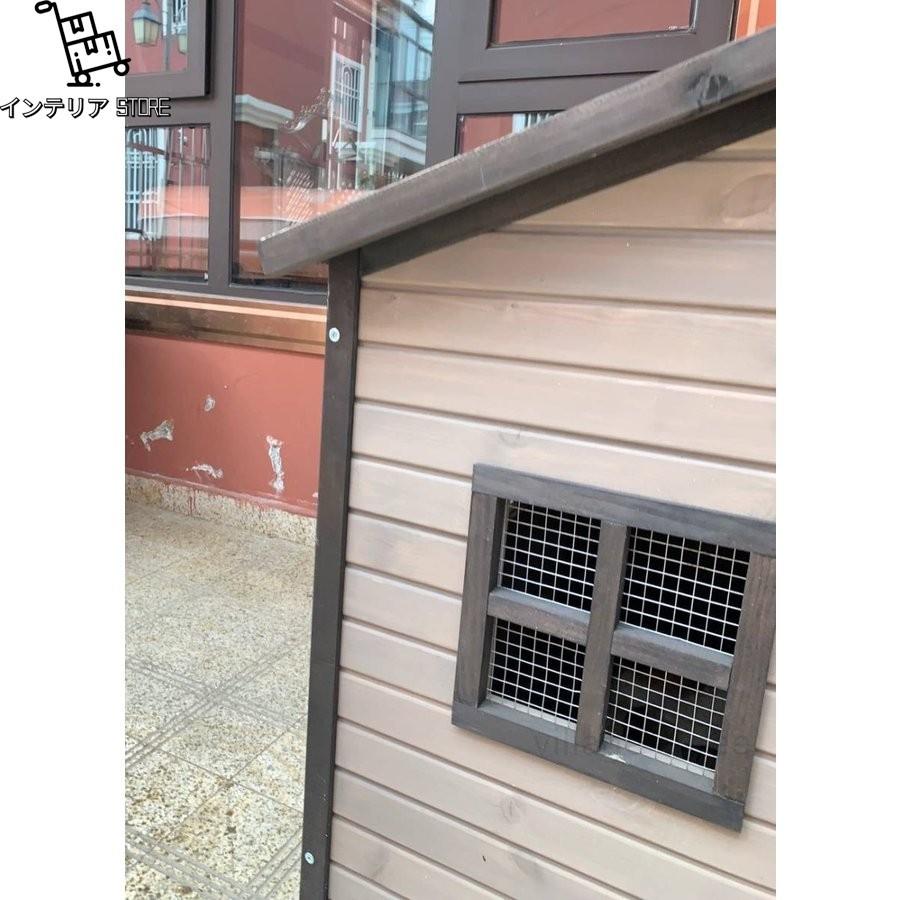 【早い者勝ち】 屋外用犬小屋 豪華別荘 丈夫 飼育ケージ 小動物 転倒防止 安定性抜群 組立式 松の木 木製 防腐材 中型犬 大型犬用 ペット用品 【IQY9394262474】(33345円)