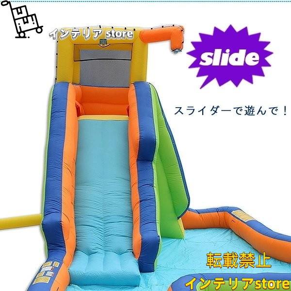 ★11時間以内発送★美品 バンザイ スライド アンド ソーク スプラッシュ パーク プール スライダー すべり台 クライミング 水遊び ビニールプール 滑り台 大型プール ウォーターパーク 【ZY2658078156】(94349円)