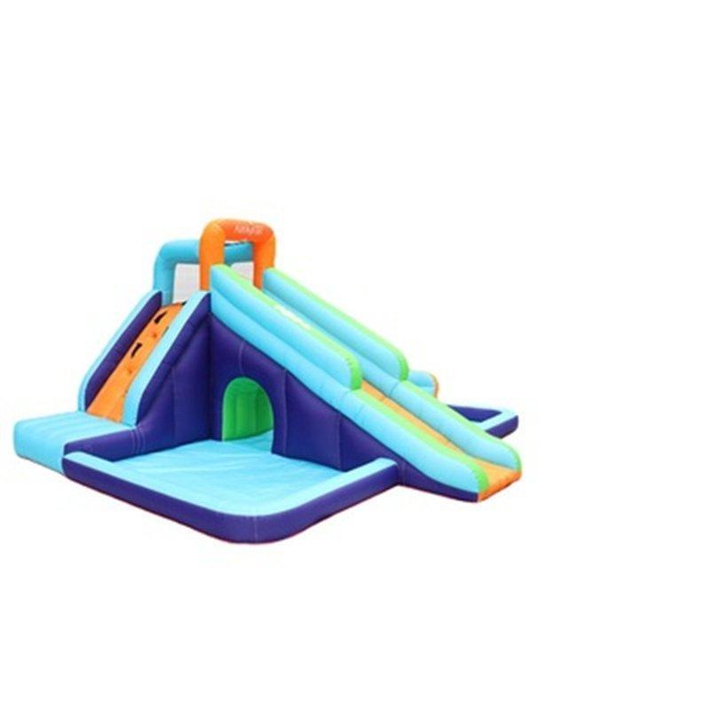 乾湿両用/送風機付き] プール 家庭用 大型 すべり台 スライダー