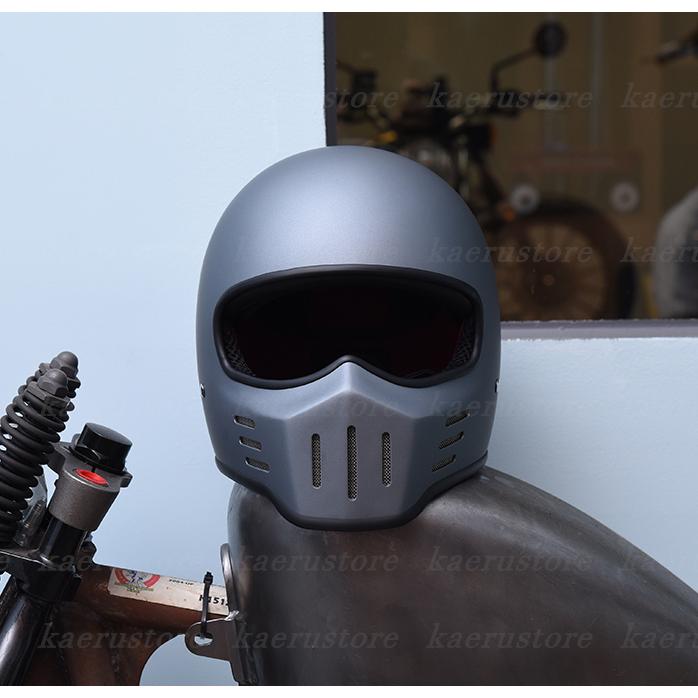 ビンテージスタイル ハーレー オフロードバイク用ヘルメット フル