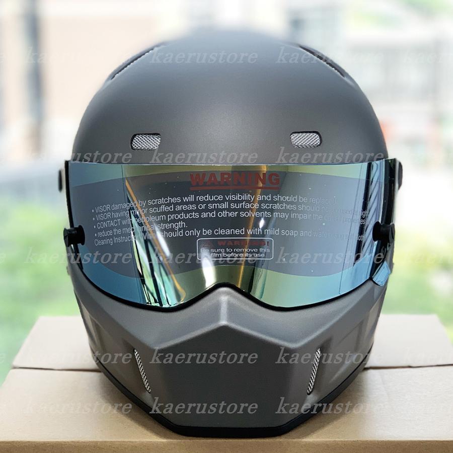 バンディットフルフェイスオンロード ガラス繊維 ATV-1シリーズ バイク ハーレー フルフェイスヘルメット バイク用 ライダーズ オンロード 全四色  :toukui0049-:かえるストアー 通販 