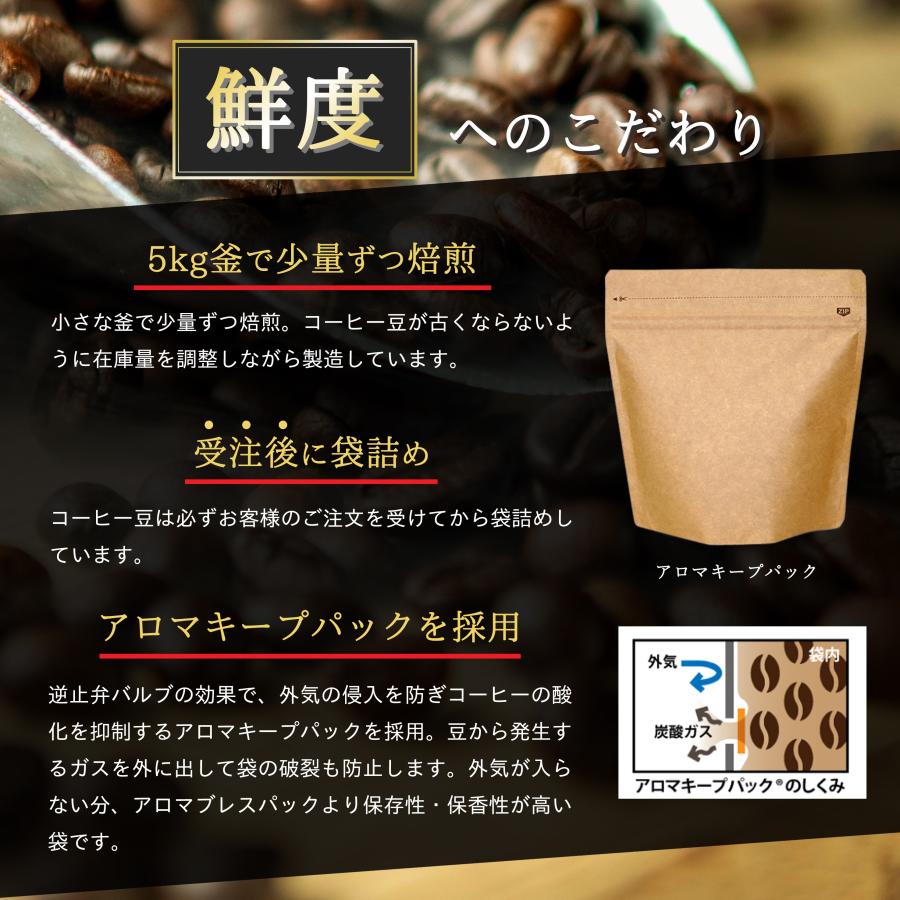 コーヒー豆 コーヒー 豆 珈琲豆 Qグレード配合 スペシャリティ使用 自家焙煎 200g 中煎り ハイロースト Qグレードアラビカ種 100% / ハイローストブレンド |  | 05