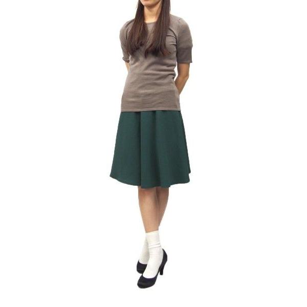 Borgo Treviso半袖ニット(サイズ42)(ブラウン)