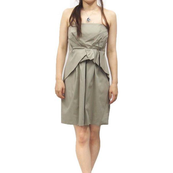 ANNARITA N(アンナリタエンネ)ベアトップドレスワンピース(サイズ42)(バフ) :5NA549:KAFKASHOP - 通販 -  Yahoo!ショッピング