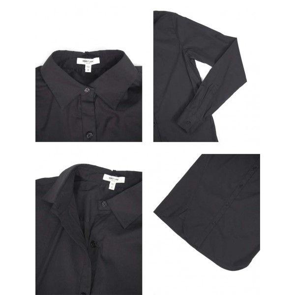 HELMUT LANG(ヘルムート ラング)アシンメトリーシャツ(サイズS