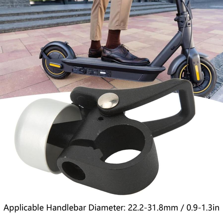 最大10%OFFクーポン Dilwe Electric Scooter Bell Aluminum Alloy Scooter Handlebar Bell Horn with