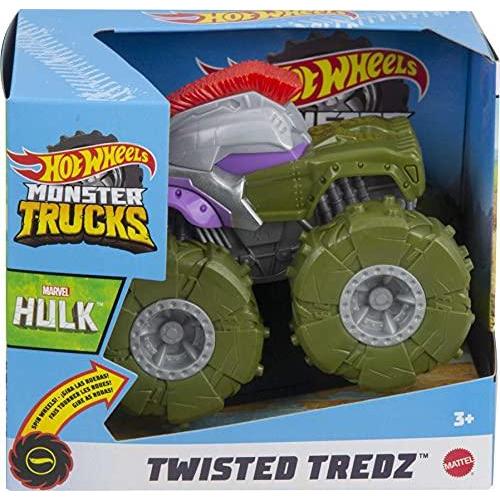 新品/国内正規 Hot Wheels Monster Trucks 143 Scale Rev Tredz Vehicles with Friction Motor