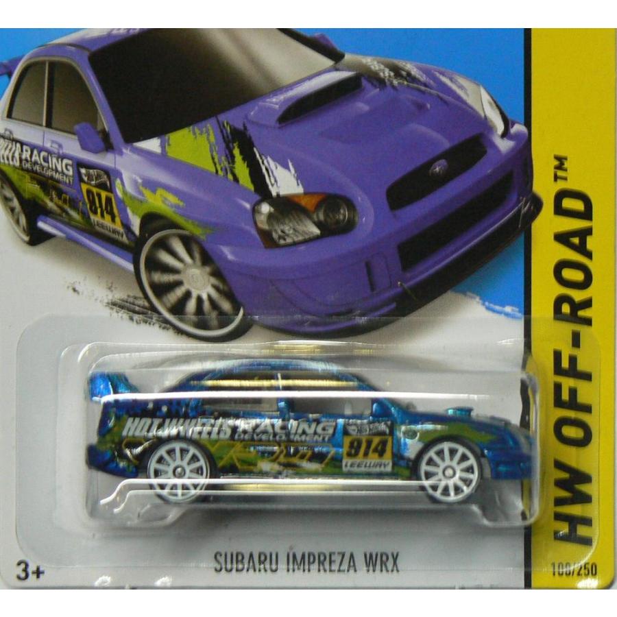 で最短翌日お届け Hot Wheels 2014 Road Rally Hw OffRoad Subaru Impreza WRX 108/250