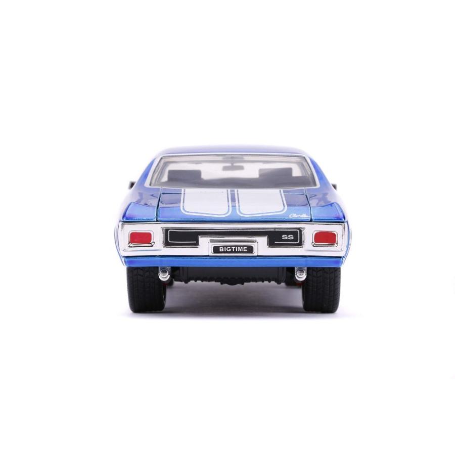 販売カスタムオーダー JADA TOYS ミニカー 1/24サイズ 1970 Chevy Chevelle SS Candy Blue