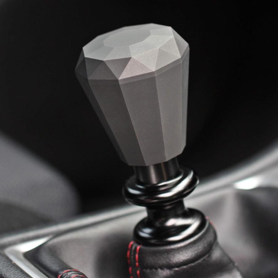 Shift Solutions Co. DM 600 Grams Weighted Diamond Shift Knob Matte PVD