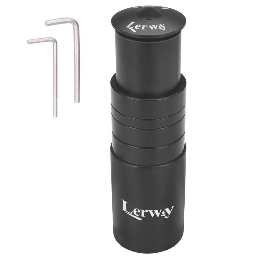 LERWAY Bike Stem Riser Extender MTB Handlebar Stem Adapter with Hex Key