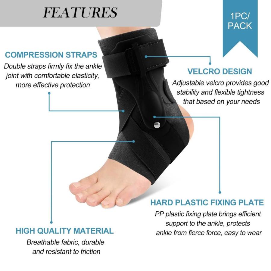 ー品販売 ZOUYUE Ankle Brace Ankle Support Brace for Ankle Sprains Ankle Braces for M