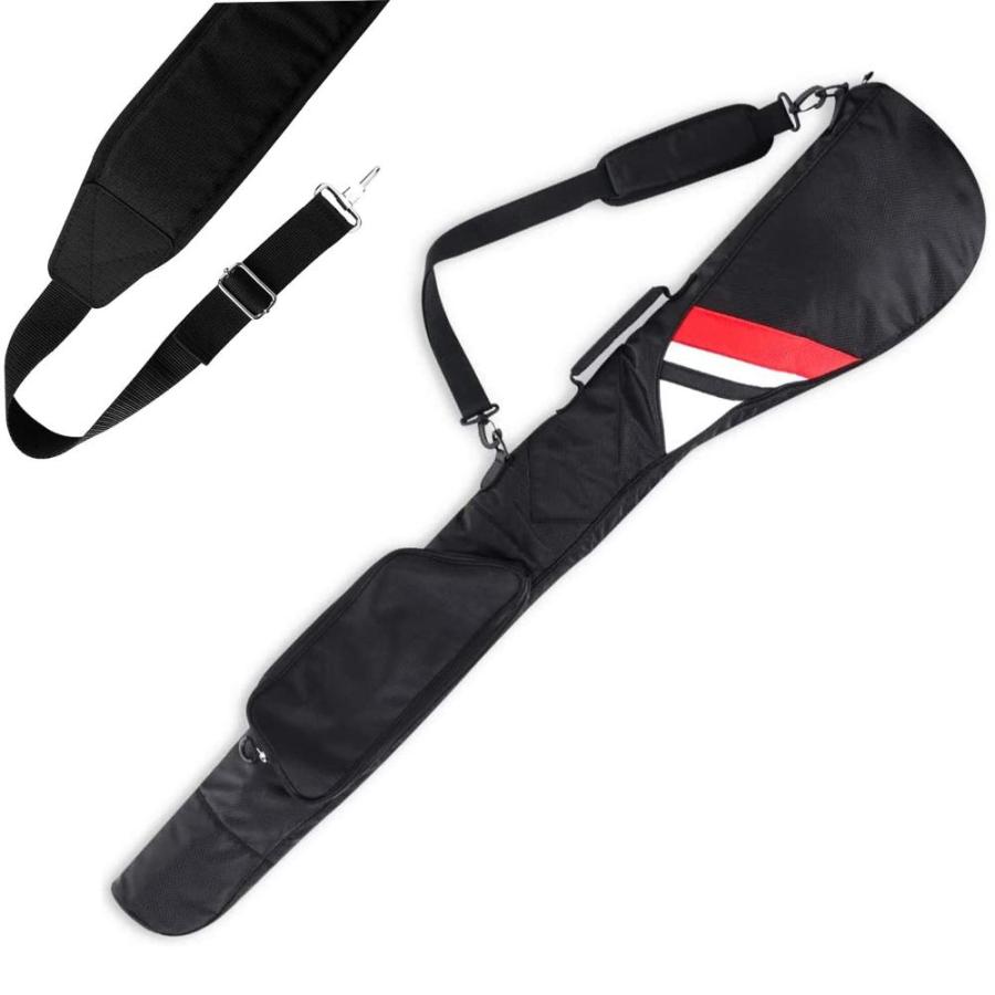 LZFAN Golf Bag Clubs Case & Shoulder Strap Golf Club Bag Mini for Men