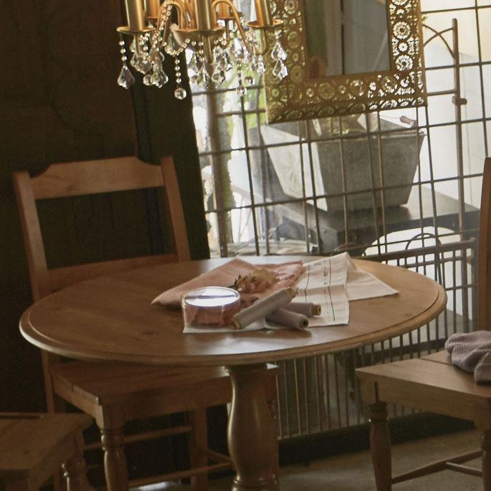 低価格の 東谷 あづまや Barny バーニー ラウンドダイニングテーブル