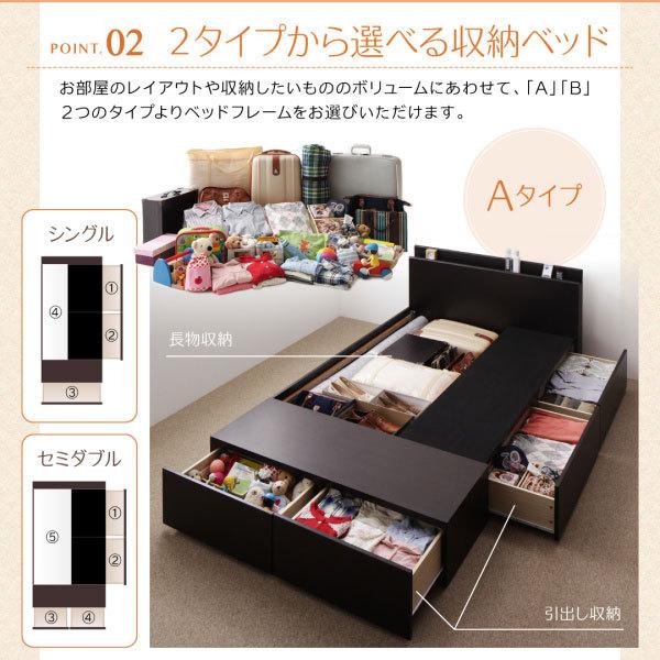 新春セール 連結ファミリー収納ベッド Weitblick ヴァイトブリック ポケットコイルマットレス レギュラー付き シングル 【R1941074442】(68899円)