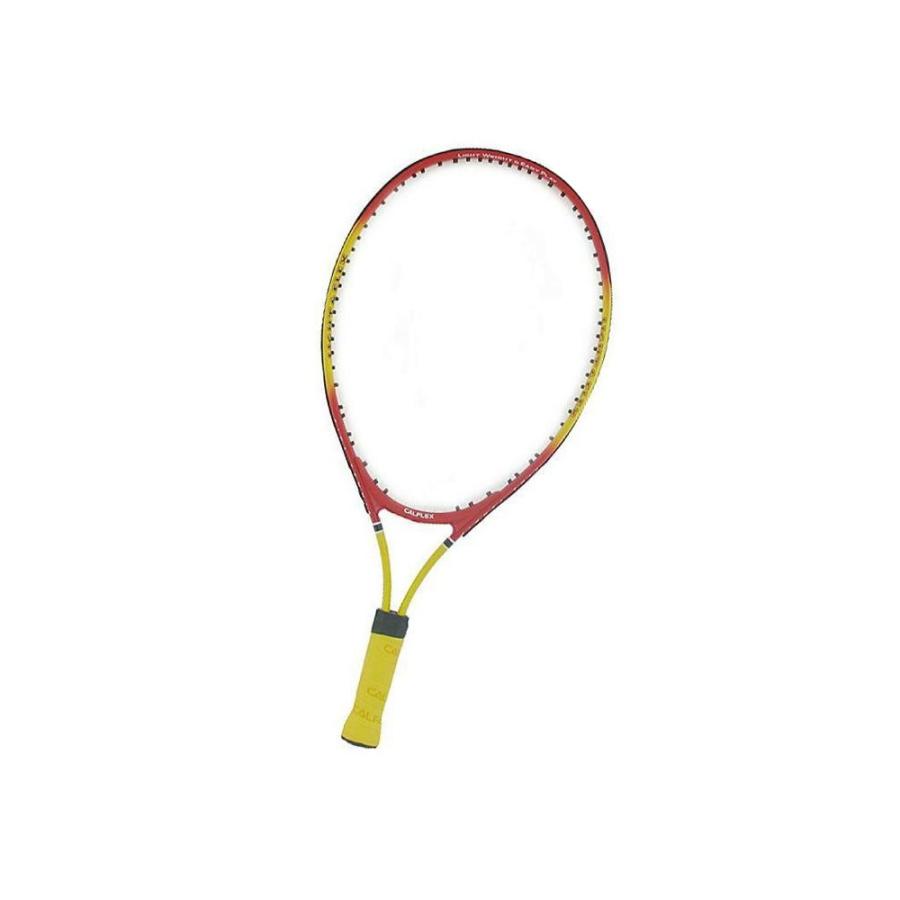 送料無料　CALFLEX カルフレックス　硬式　キッズ用　テニスラケット　専用ケース付　レッド×イエロー　CAL-21-III（同梱・代引不可）｜kag