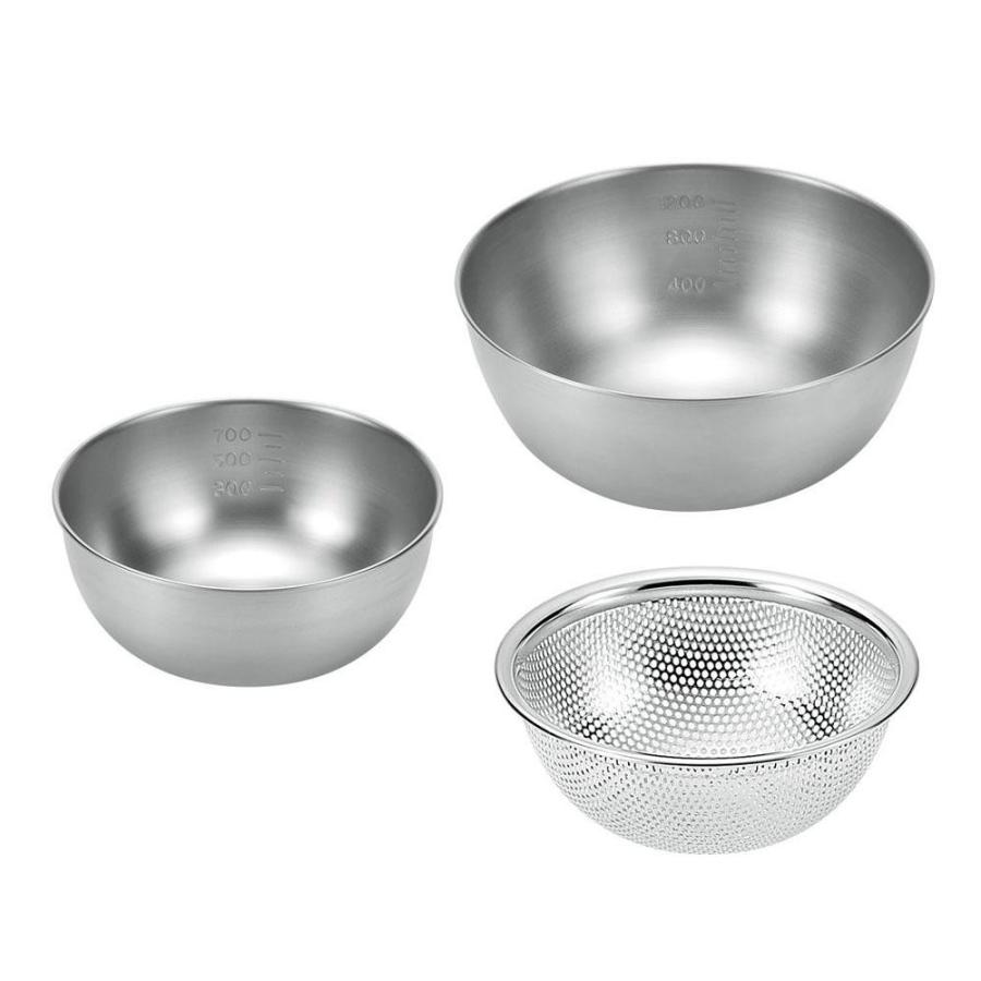 送料無料　燕人の匠 ボウル3点セット(ボウル18cm＆15cm＆パンチングボウル15cm) ETF-601