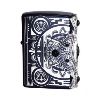 送料無料 オイルライター Zippo インディアンスピリット Bkクロス 家具 インテリア通販アットカグの送料無料