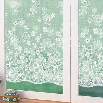 窓ガラス フィルム 窓 目隠し ガラス 日よけ シール 飛散防止 窓飾り シート 窓シート Uvカット 紫外線 外用 レース 白 46 90 Abt 117 家具 インテリア通販アットカグ 通販 Yahoo ショッピング